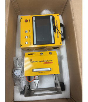 US-Lager, gebrauchte tragbare pneumatische Nadelpräger, Metallgravurmaschine, Fahrgestellnummer, VIN-Code-Markierungsmaschine