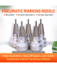 Pneumatische Hartmetall-Markierungsmaschinennadel für pneumatische Nadelpräger-Markierungsmaschine SFX Pneumatische Hartmetall-Markierungsmaschinennadel für pneumatische Nadelpräger-Markierungsmaschine SFX