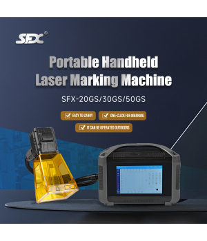 Graveur Laser portatif de Fiber de Machine portative de marquage de Laser de SFX 20W 30W 50W