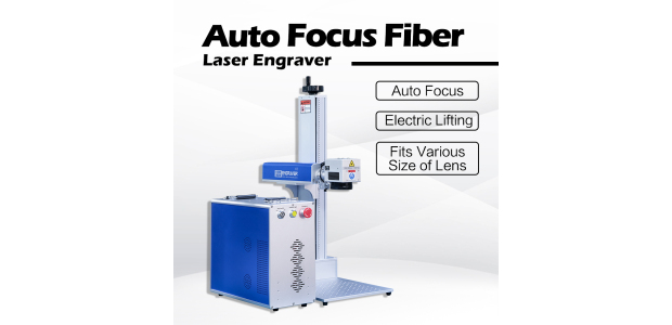 Auto Focus JPT 50W Fiber Laser Marking Machine Fiber Laser Engraver for Metal
