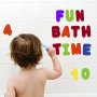 Educational baby tub toy alphabet letter eva foam bath abc toys set for kids