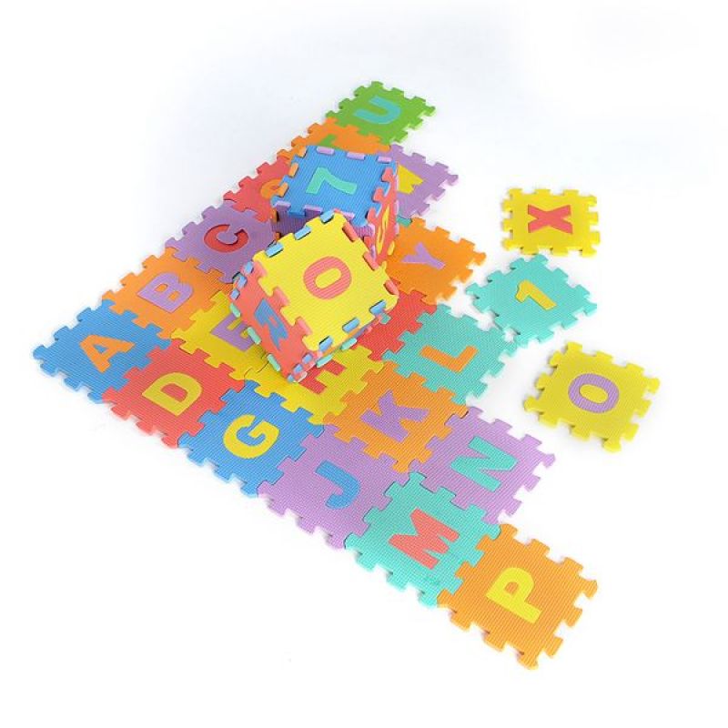 Eco Soft Foam Tile Interlocking Kids Play Puzzle EVA Floor Mats