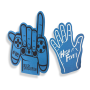 EVA foam cheering hand and finger for sports competition light foam finger