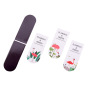 High Quality Strong Magnet fold custom folding magnetic bookmark