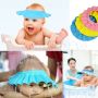 Non toxic EVA foam baby shower cap baby bathing cap