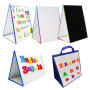 Kids Dry Erase Board Stand Up Easel Whiteboard for Writing Drawing Fun Learning Educational Play Handle white board