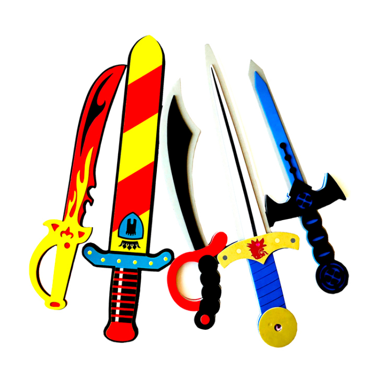 Knight diamond eva foam shield and sword toy for children