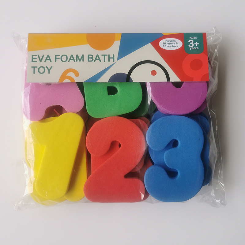 Eva Foam Bath Toy Numbers Letters/ Baby Bath Toys