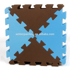 Пенный мини-напольный коврик-головоломка на заказ, водонепроницаемый детский игровой треугольный коврик