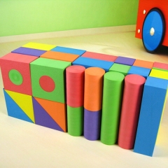 Безопасный материал строительные блоки пены EVA для детей