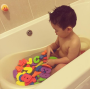 Baby Bathtub bath Toys  chinese learning children eva Foam bathroom for kids