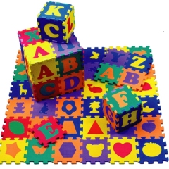 Красочный детский игровой коврик Melors, обучающий коврик-головоломка из пены eva