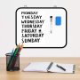 Amazon Hot Sales Office And School Supplies Adjustable Magnetic Dry Erase White Erasable Writing Drawing Board For Kids