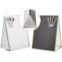 Educational small stand-able magnetic toy foldable whiteboard for kids magic  drawing board