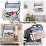 Mesh net Plastic Zipper Slider Clear Pvc Bag