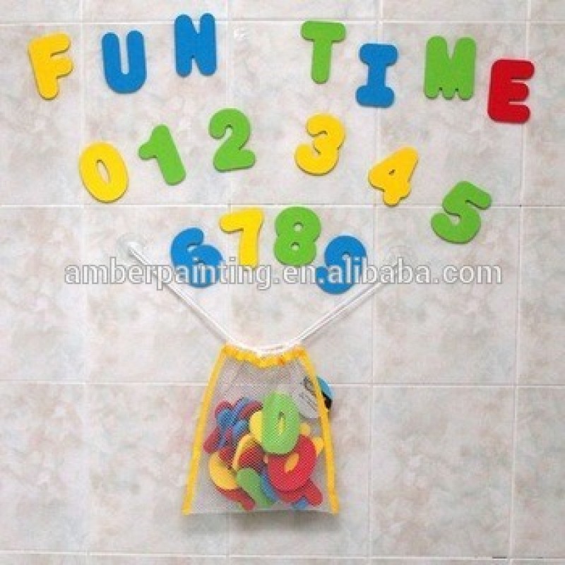 36pcs Letters and Numbers EVA Foam Baby Bathtub Floating Toy