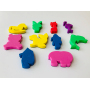 personalized EVA foam refrigerator magnet 3D for kids
