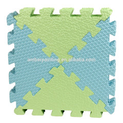 foam mini custom puzzle flooring mat waterproof baby play triangle mat