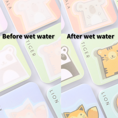 Изготовленные на заказ игрушки для детской ванны из пены eva Развитие цвета в воде, морские лесные животные, детские игрушки