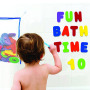 baby EVA foam letter&number educational bath toy set