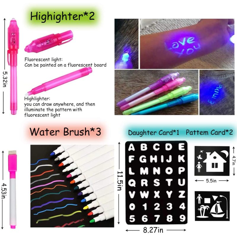 Wholesale light drawing board a4/ a3 glow kids drawing board