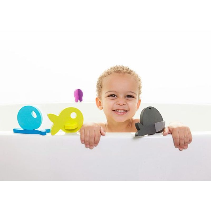 Educational letter number baby tub town foam bath toys with bath toy organizer