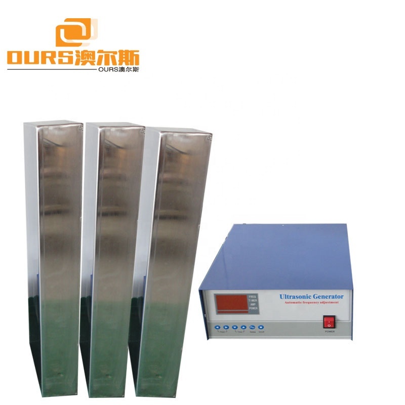 28KHz Immersible Ultrasonic Vibration Plate 900W Submersible Underwater Ultrasonic Transducer Pack