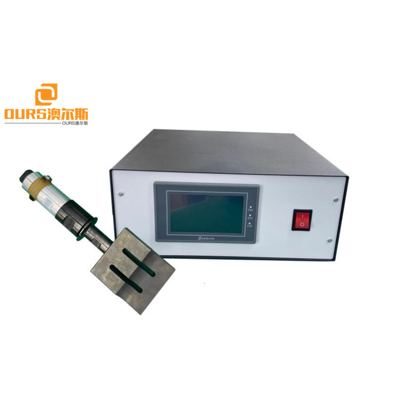 2000w 20khz Ultrasonic Welding Generator Sealing Face  With Transducer and 110*20mm horn