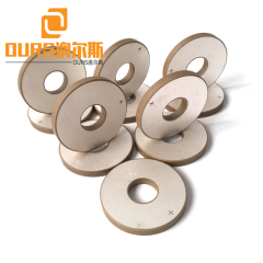 50X17X5mm Ring Piezoelectric Ceramic Materials PZT-8 For Ultrasonic Sensor