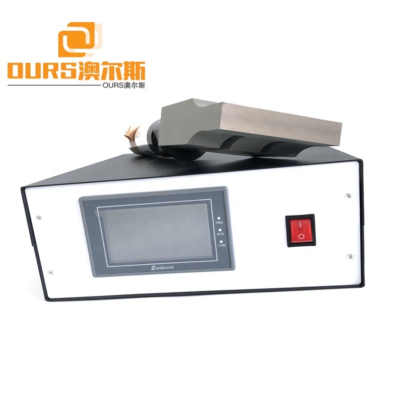 2000W 20KHz Ultrasonic Generator Transducer Horn Unit Used For Disposable Protective Face Cover Kn95 Masker