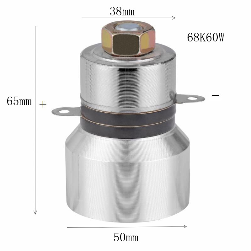 China Supplier Easy Mounting Piezoelectric 60w Ultrasonic Transducer For Cleaning 68khz