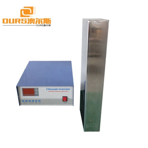 28 / 40 / 80 / 120 KHz Stainless Steel SUS 316 Press-On Mounting Frame Ultrasonic Plate Immersion Transducer