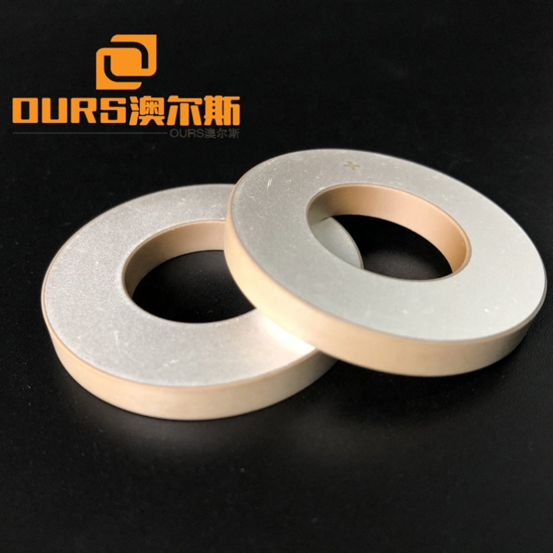 Factory Wholesale Ring Type Ultrasonic Piezo Material Ceramics 40x20x5mm Ultrasonic Cleaning Vibrator Piezoelectric Wafers