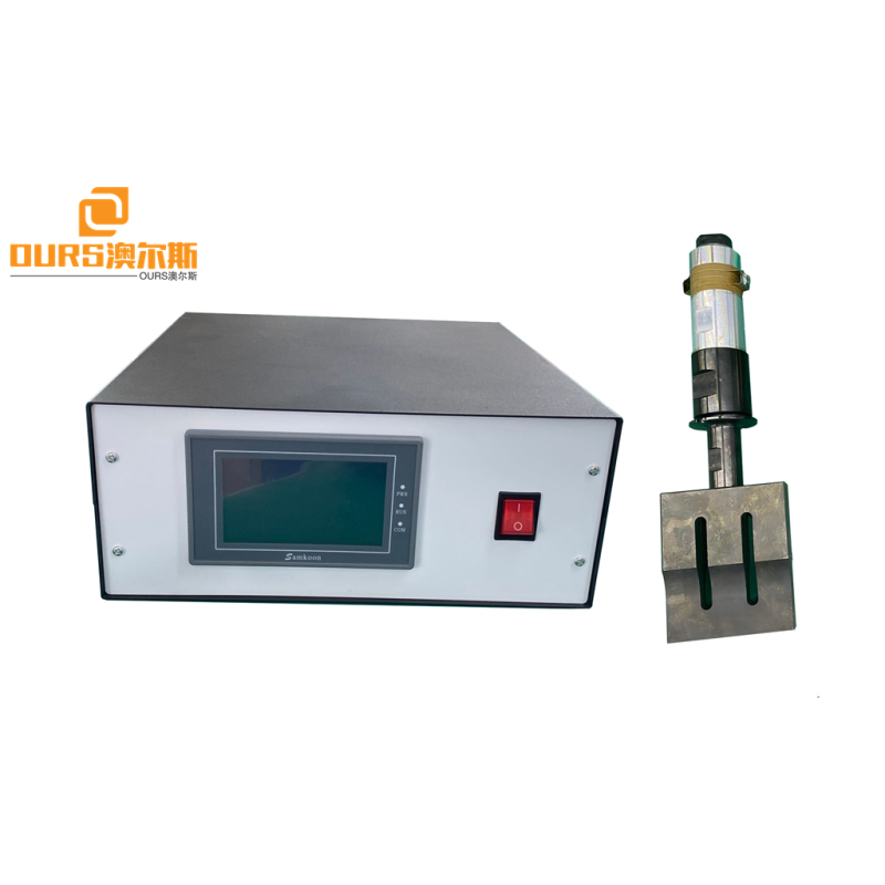 2000w 20khz Ultrasonic Welding Generator Sealing Face  With Transducer and 110*20mm horn