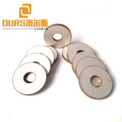 Cerámica piezoeléctrica de anillo de 35X15X5 mm para componentes y transductores de cerámica piezoeléctrica