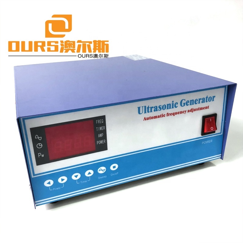 RS485 Ultrasound Transducer Signal Generator High Power 5000W 20KHZ Industrial Reactor System Driver Ultrasonic Emission Source