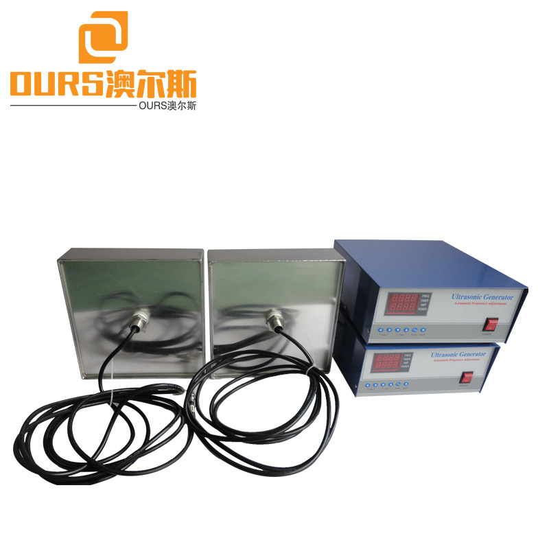 200Khz High Frequency Underwater Immersion Ultrasound Transducer Pack and Generator For Cleaning