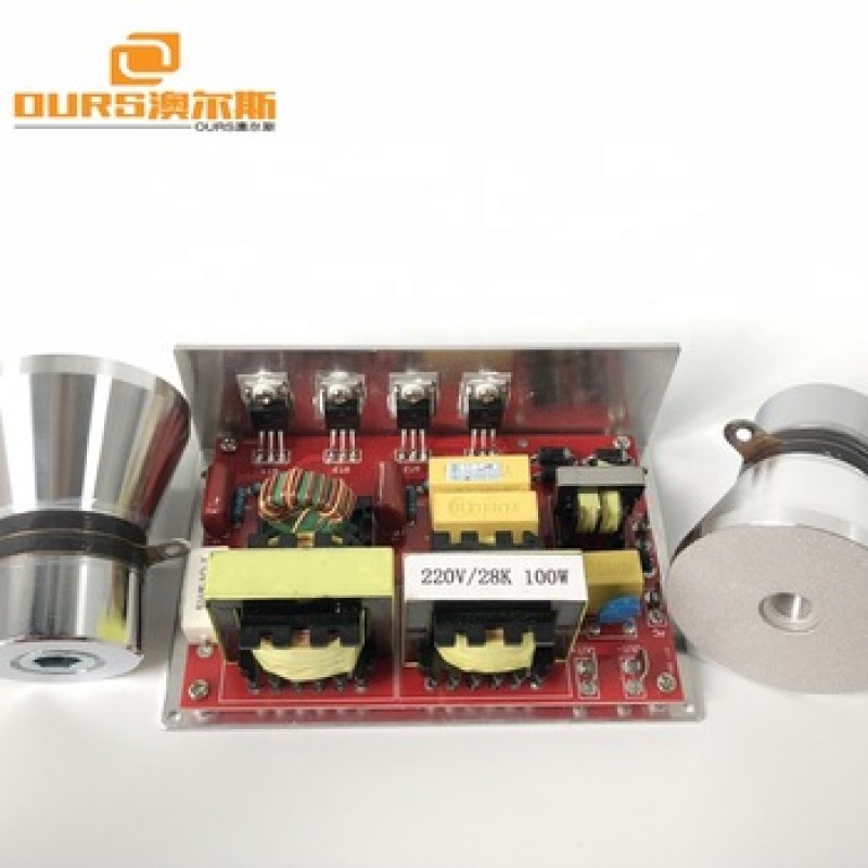 120w Ultrasonic Generator  PCB for cleaning tank  price include 2 transducers  28khz