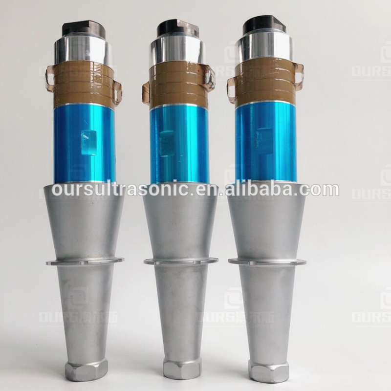 900W 20kHz Ultrasonic Welding Transducer with booster for welding machine
