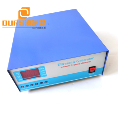 Générateur ultrasonique de réglage de fréquence 2400W pour le nettoyage de l'industrie de fabrication d'impression/plaque