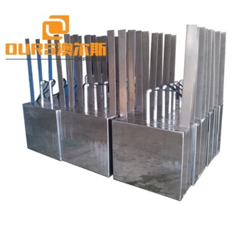 factory produced 28KHZ 1800W Submersible Type Ultrasonic Cleaning Transducer For Washing Aluminum Mold