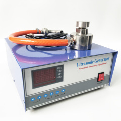 Generador de vibrador ultrasónico industrial para tamiz de polvo fino industrial 300W material de metal 400mm 600mm generador ultrasónico