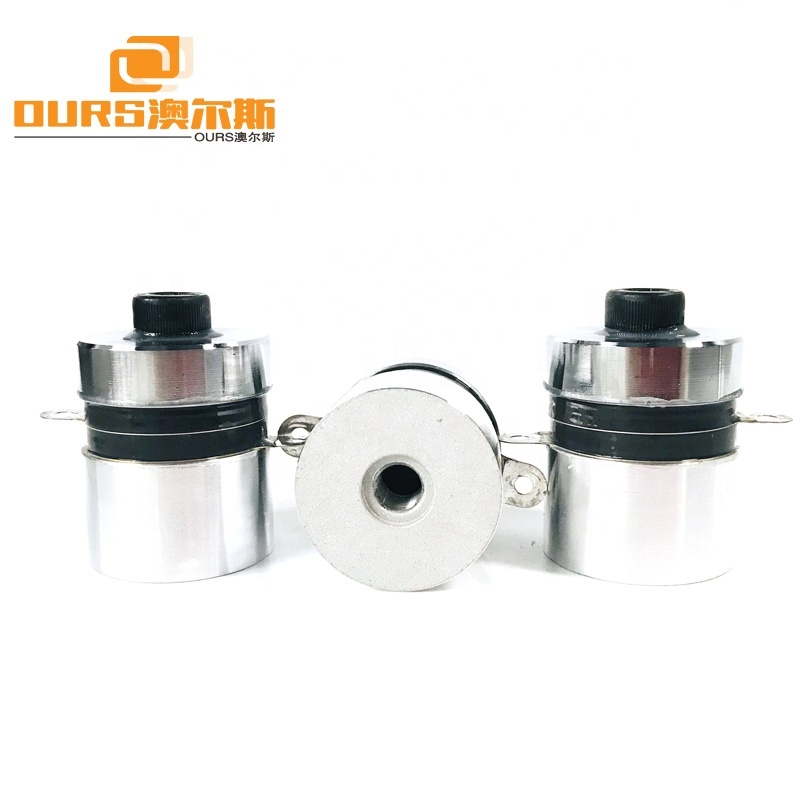 80KHz High Frequency 60W PZT-4 Piezoelectric Ceramic Ultrasonic Transducer