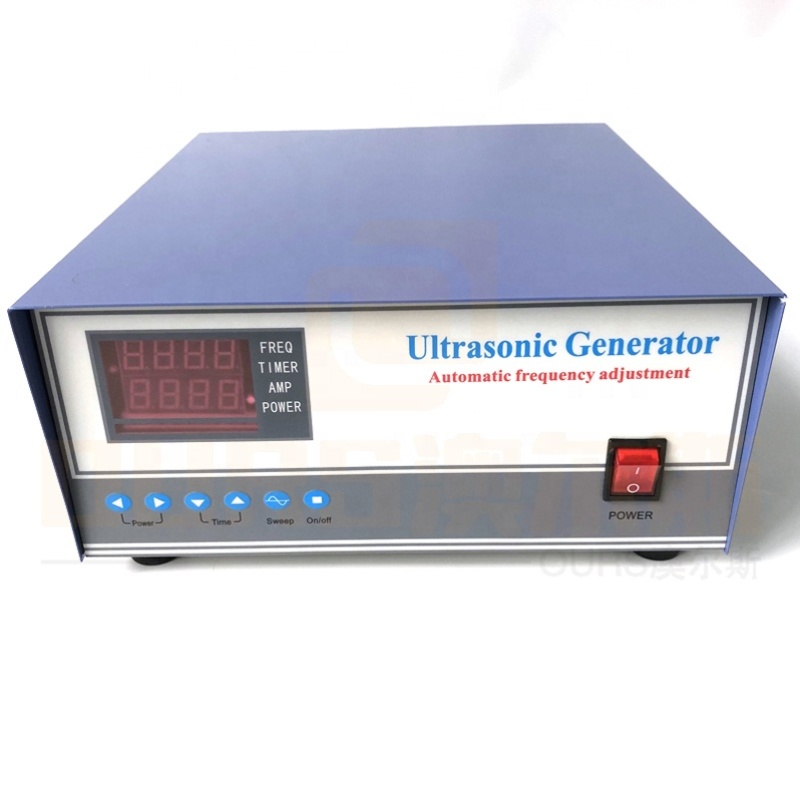1200W Industrial Washer Ultrasonic Generator With Sweep Frequency 40KHZ As Cleaning Transducer Washing Machine Generator