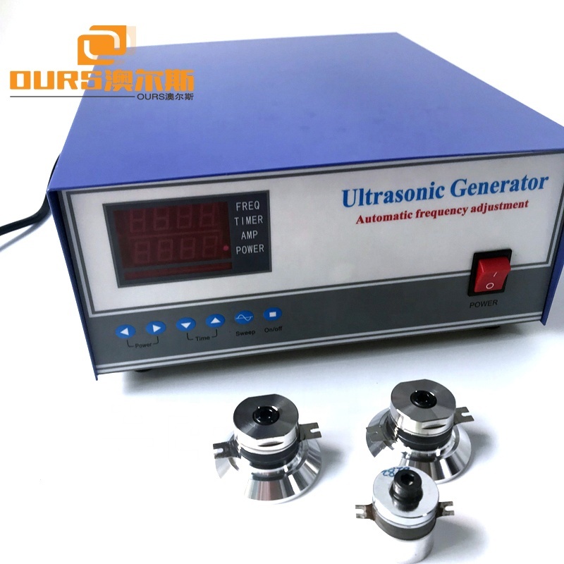 20KHz-40KHz Adjustable Single Frequency Ultrasonic Generator Used In Industrial Ultrasonic Cleaning Machine