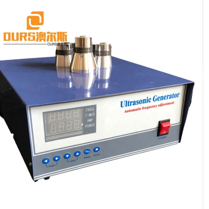 Industry Dual Frequency Wave Ultrasonic Generator 38K/80K High Frequency Submersible Transducer Box Driving Generator/Power