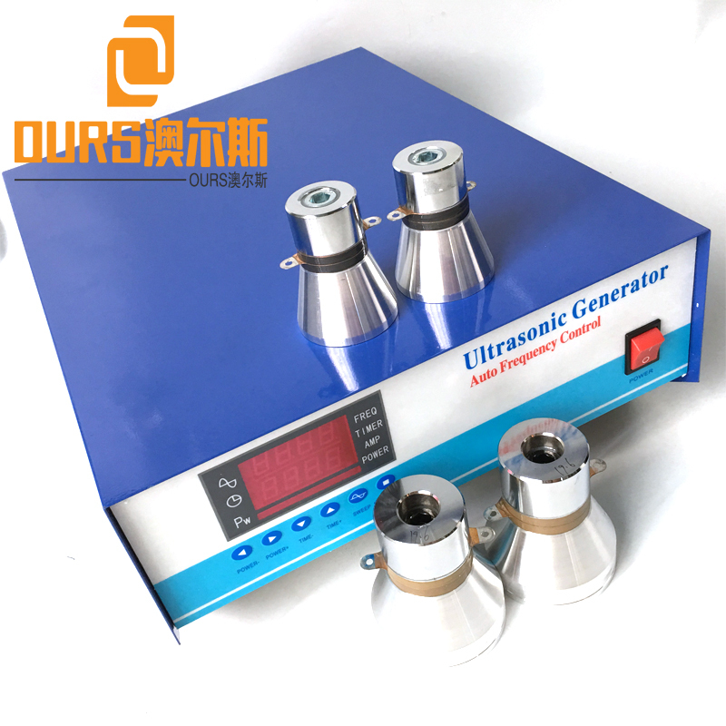 130KHZ High Frequency 1200W Ultrasonic Sound Wave Generator For Ultrasonic Industrial Cleaner With Timer