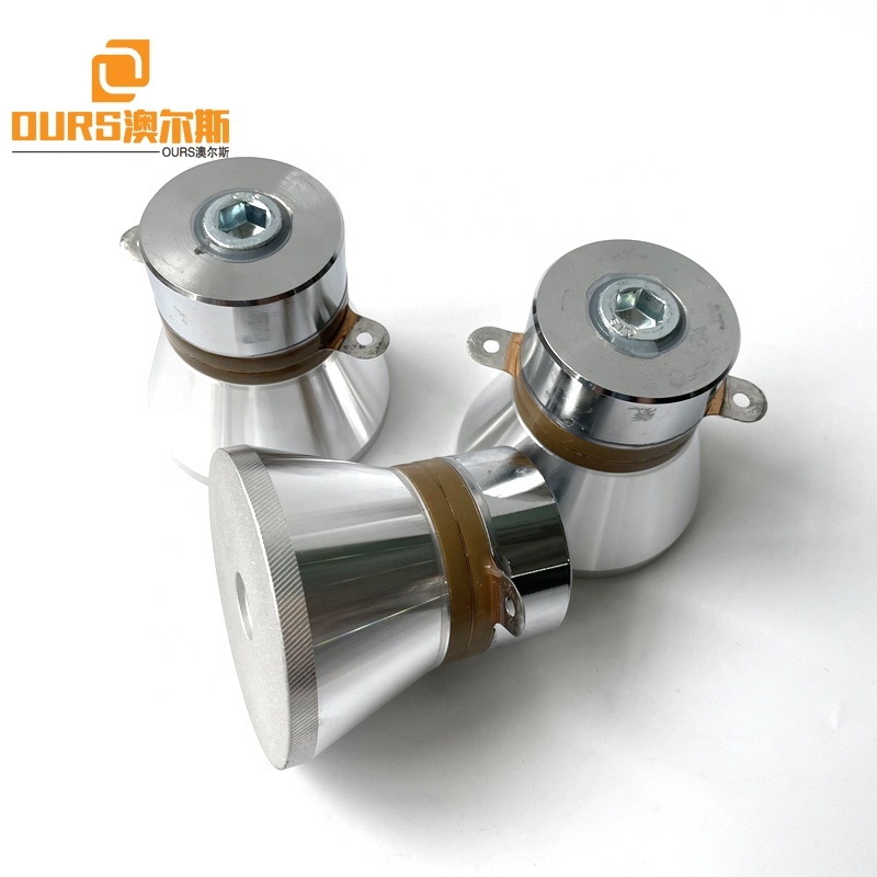 28KHZ Single Frequency Piezo Electronic Ultrasonic Sensor Used On Industrial Cleaning Machine