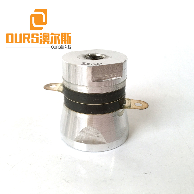 200KHZ High Frequency Ultrasonic Piezoelectric Transducer Without Hole For Industrial Parts
