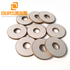 Made In China 50*17*6.5MM PZT8 Rings Piezoelectric Ceramic For 20khz ceramic piezo vibration